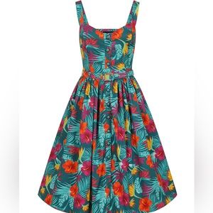 Collectif Jemima Tropico Swing Dress